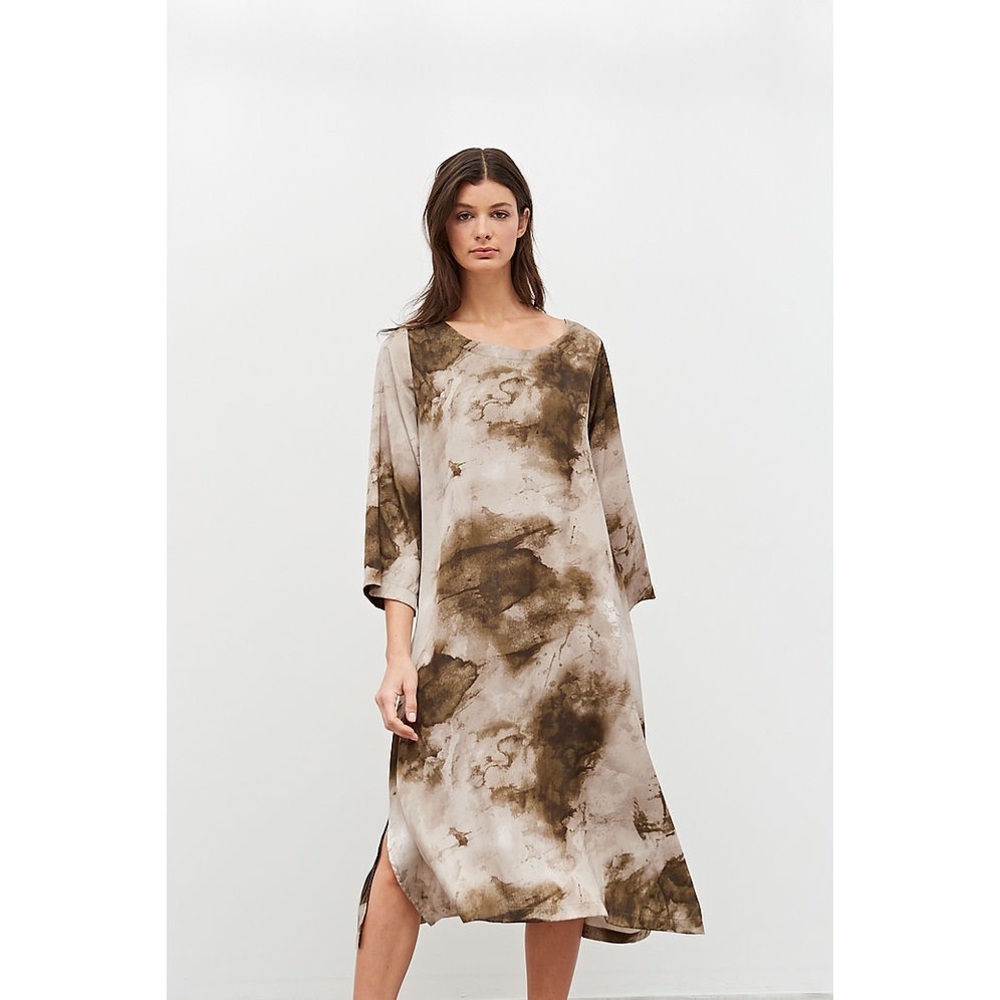 Grade & Gather Tie-Dye Midi Dress
